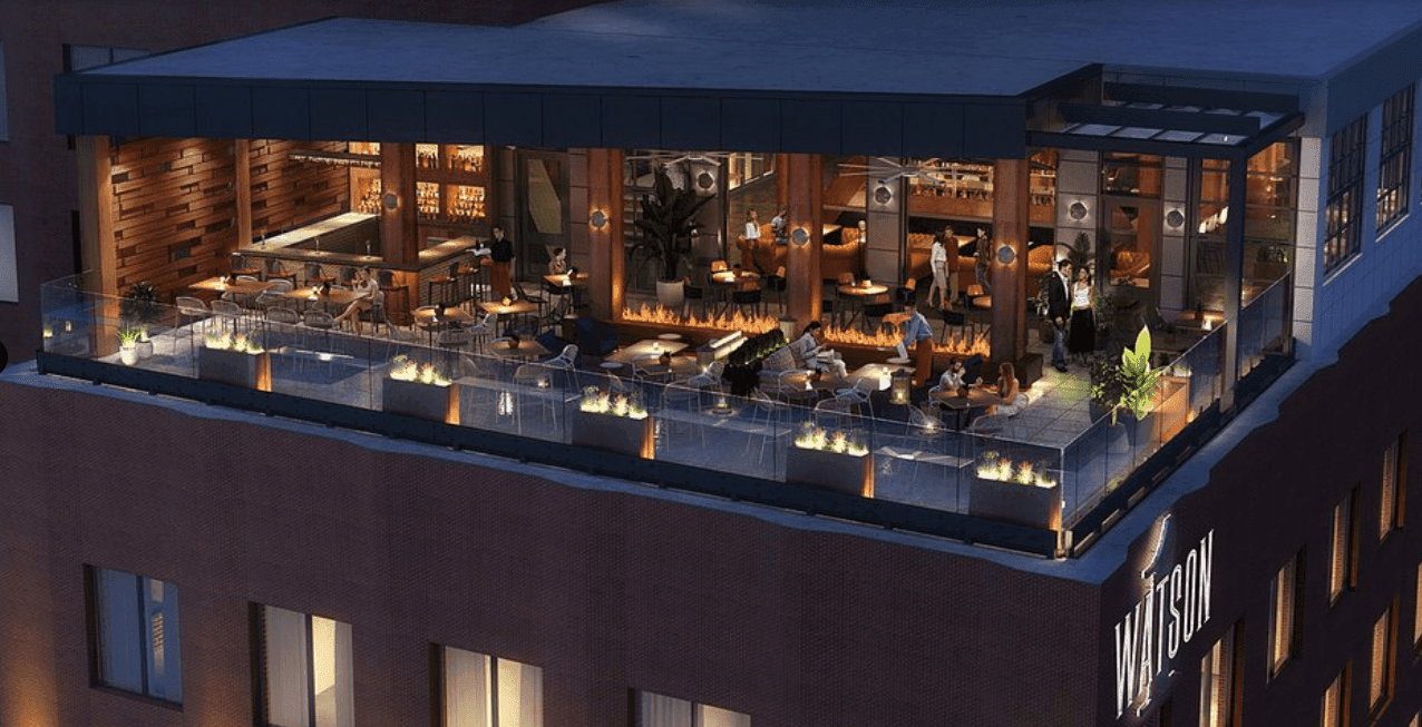1Watson Rooftop Restaurant: Premier San Antonio View