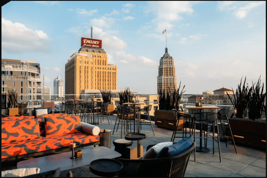 1Watson Rooftop Restaurant roof top day time view 