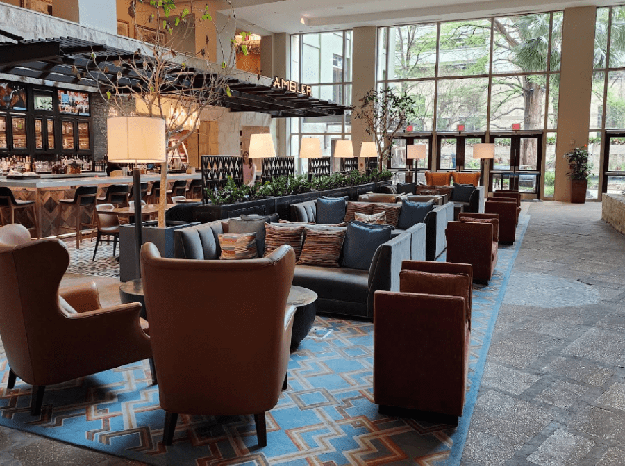 Experience the warm welcome of Ambler Texas Kitchen & Cocktails as you step through its doors. Each detail in this cozy entrance reflects the spirit of Texas hospitality, inviting you to come in and enjoy. Select 66 more words to run Humanizer.